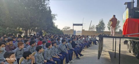 تماشاخانه سیار کانون، مهمان کودکان مناطق حصه و قهجاورستان اصفهان شد