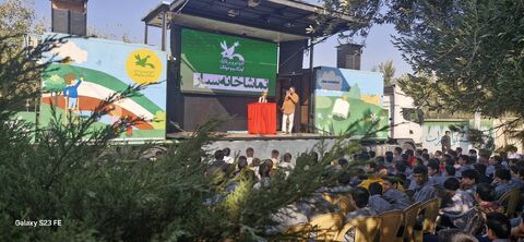 تماشاخانه سیار کانون، مهمان کودکان مناطق حصه و قهجاورستان اصفهان شد