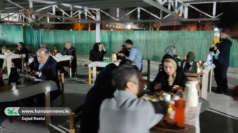 دورهمی صمیمی همکاران حفاظت فیزیکی کانون پرورش فکری اهواز به مناسبت میلاد حضرت زینب(س)