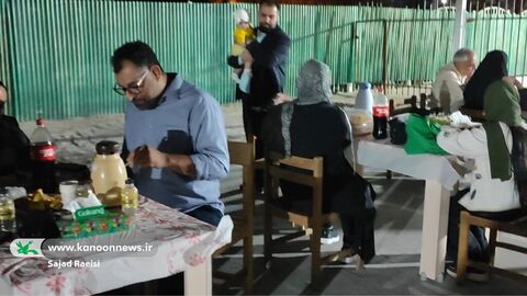 دورهمی صمیمی همکاران حفاظت فیزیکی کانون پرورش فکری اهواز به مناسبت میلاد حضرت زینب(س)