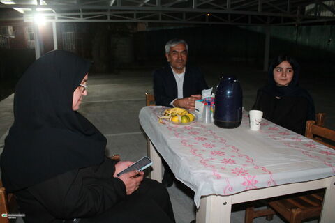 دورهمی صمیمی همکاران حفاظت فیزیکی کانون پرورش فکری اهواز به مناسبت میلاد حضرت زینب(س)