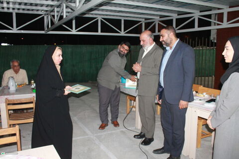 دورهمی صمیمی همکاران حفاظت فیزیکی کانون پرورش فکری اهواز به مناسبت میلاد حضرت زینب(س)