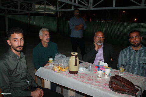 دورهمی صمیمی همکاران حفاظت فیزیکی کانون پرورش فکری اهواز به مناسبت میلاد حضرت زینب(س)