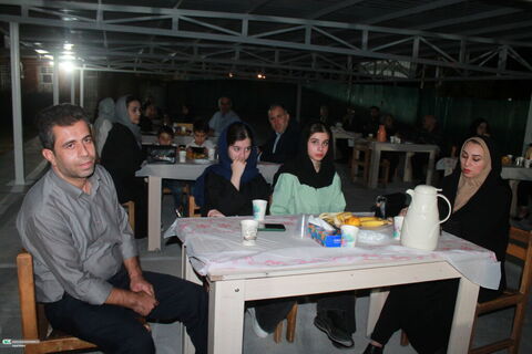 دورهمی صمیمی همکاران حفاظت فیزیکی کانون پرورش فکری اهواز به مناسبت میلاد حضرت زینب(س)