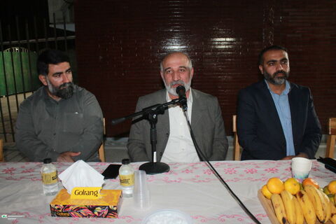 دورهمی صمیمی همکاران حفاظت فیزیکی کانون پرورش فکری اهواز به مناسبت میلاد حضرت زینب(س)