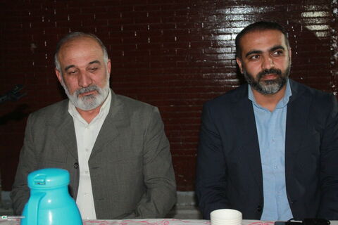 دورهمی صمیمی همکاران حفاظت فیزیکی کانون پرورش فکری اهواز به مناسبت میلاد حضرت زینب(س)