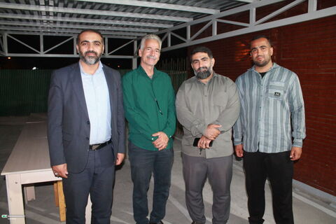 دورهمی صمیمی همکاران حفاظت فیزیکی کانون پرورش فکری اهواز به مناسبت میلاد حضرت زینب(س)