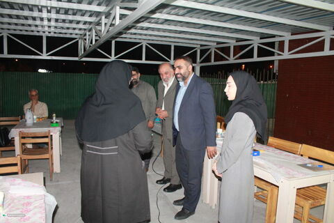 دورهمی صمیمی همکاران حفاظت فیزیکی کانون پرورش فکری اهواز به مناسبت میلاد حضرت زینب(س)