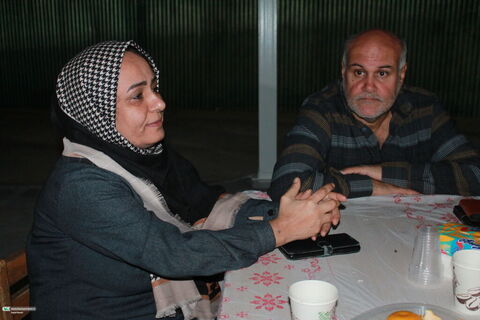 دورهمی صمیمی همکاران حفاظت فیزیکی کانون پرورش فکری اهواز به مناسبت میلاد حضرت زینب(س)