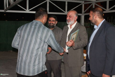 دورهمی صمیمی همکاران حفاظت فیزیکی کانون پرورش فکری اهواز به مناسبت میلاد حضرت زینب(س)