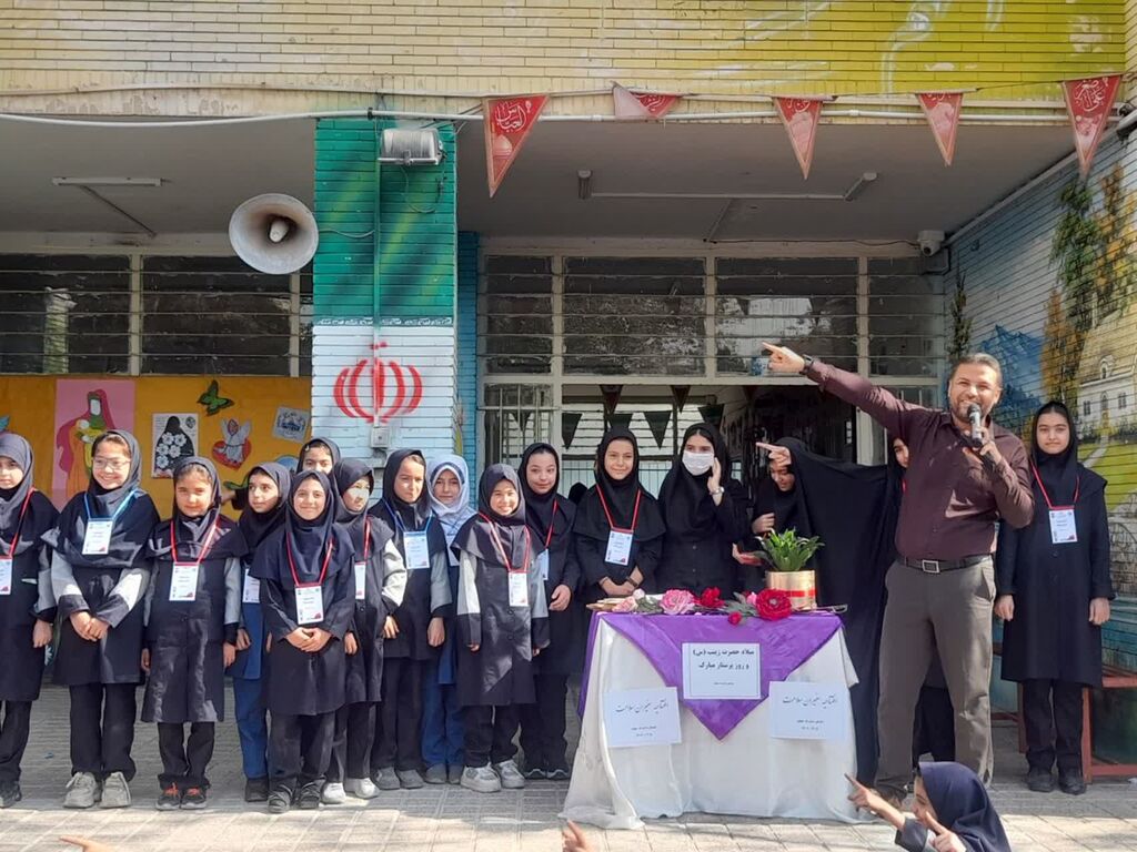 جشن روز پرستار سیار شهری مشهد جشن میلاد حضرت زینب در پایگاه مرکز سیارشهری شماره ۱ مشهد