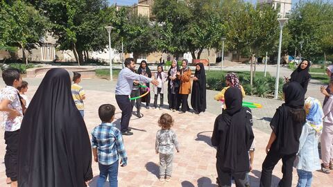 گزارش تصویری آغاز جشنواره بازی‌های بومی و محلی مراکز سیار خراسان رضوی
