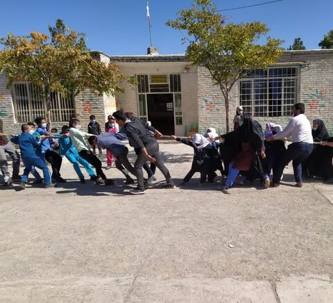 گزارش تصویری آغاز جشنواره بازی‌های بومی و محلی مراکز سیار خراسان رضوی