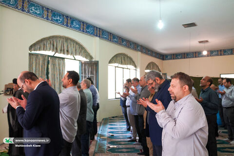 آیین تجلیل از نمازگزاران کانون پرورش فکری