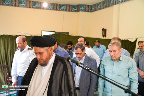 آیین تجلیل از نمازگزاران کانون پرورش فکری