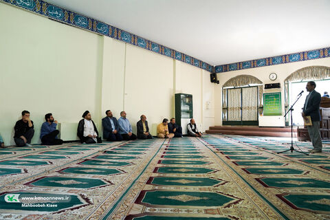 آیین تجلیل از نمازگزاران کانون پرورش فکری