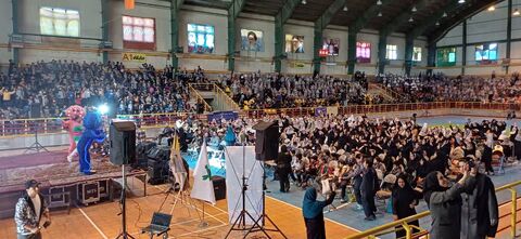 رونمایی پوستر دهمین دوسالانه ملی هنرهای تجسمی در کانون همدان