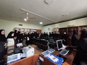 بازدید دانشجویان دانشگاه فرهنگیان از مرکز فرهنگی، هنری شماره ۴ مشهد