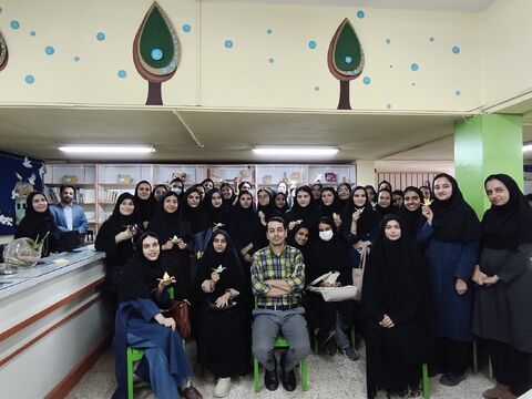 بازدید دانشجویان دانشگاه فرهنگیان از مرکز فرهنگی، هنری شماره 4 مشهد