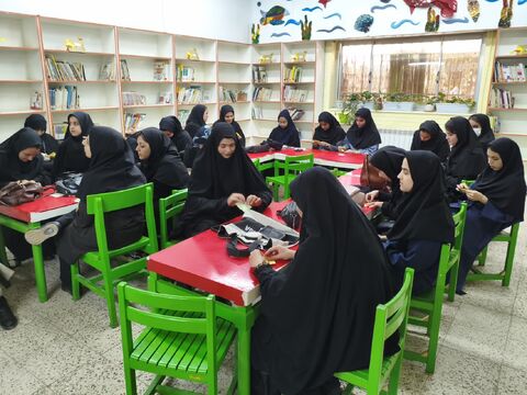 بازدید دانشجویان دانشگاه فرهنگیان از مرکز فرهنگی، هنری شماره 4 مشهد