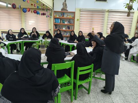 بازدید دانشجویان دانشگاه فرهنگیان از مرکز فرهنگی، هنری شماره 4 مشهد