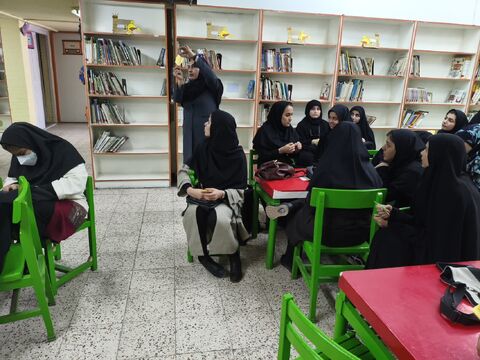 بازدید دانشجویان دانشگاه فرهنگیان از مرکز فرهنگی، هنری شماره 4 مشهد