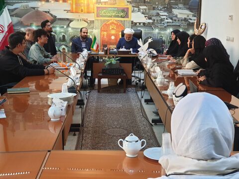 دیدار نوجوانان با معاون استاندار