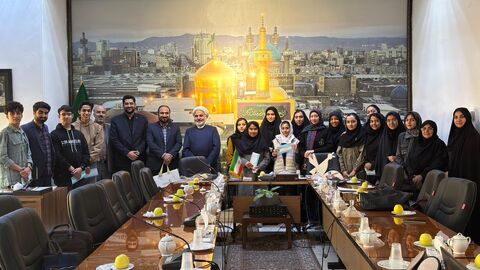 دیدار نوجوانان بامعاون استاندار