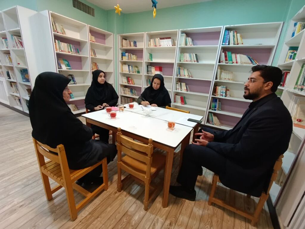 بازدید از مرکز قوچان بازدید معاون فرهنگی استان از مرکز قوچان