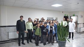 آشنایی نوجوانان کانون یاران با پلیس فتا و امنیت در فضای مجازی