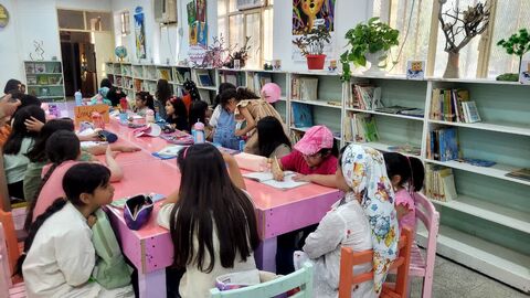 ویژه‌برنامه «پاییز قصه، رنگ و مشق قشنگ» در مرکز سه بهبهان