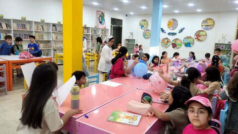 ویژه‌برنامه «پاییز قصه، رنگ و مشق قشنگ» در مرکز سه بهبهان