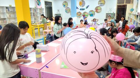 ویژه‌برنامه «پاییز قصه، رنگ و مشق قشنگ» در مرکز سه بهبهان