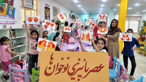 ویژه‌برنامه «پاییز قصه، رنگ و مشق قشنگ» در مرکز سه بهبهان