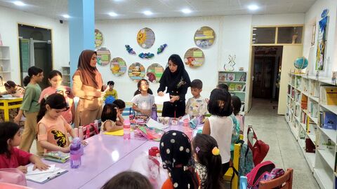 ویژه‌برنامه «پاییز قصه، رنگ و مشق قشنگ» در مرکز سه بهبهان