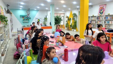 ویژه‌برنامه «پاییز قصه، رنگ و مشق قشنگ» در مرکز سه بهبهان