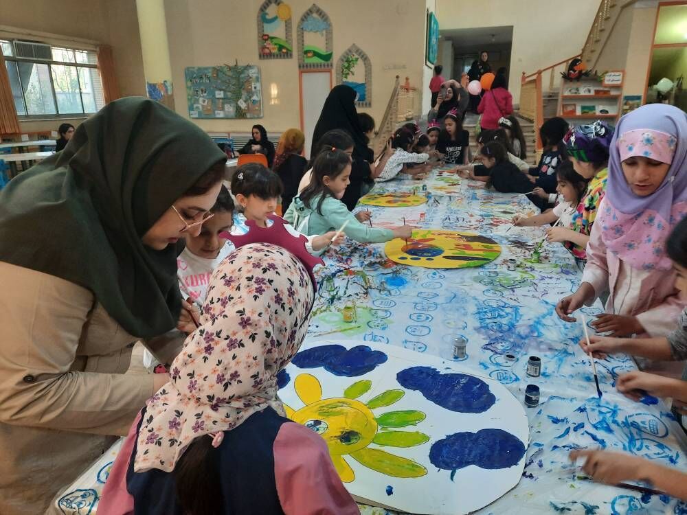 جشن یادگیری و خلاقیت در فستیوال «هزار رنگ» کانون مرکز شماره‌پنج شیراز