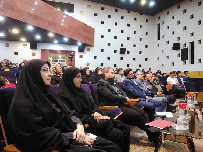 آیین رونمایی از پوستر مسابقه فرهنگی، هنری و ادبی"سرای امن"