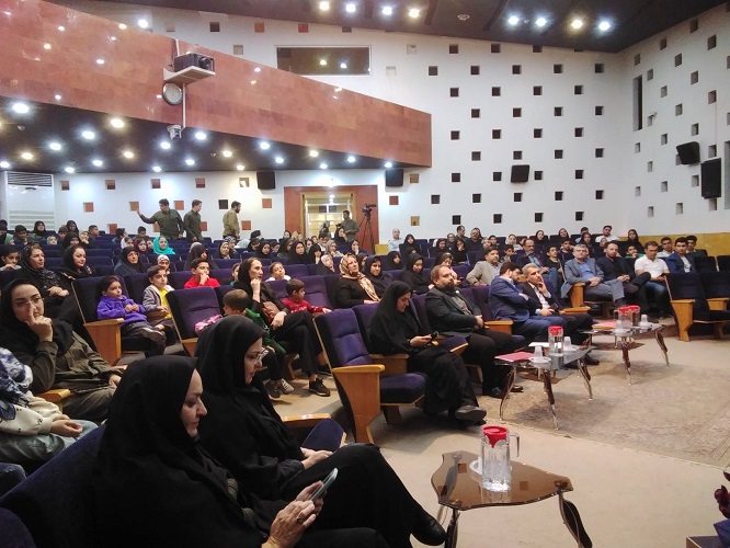 آیین رونمایی از پوستر مسابقه فرهنگی، هنری و ادبی"سرای امن"