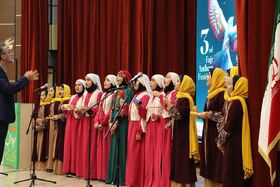 مرحله استانی سومین جشنواره ملی سرود آفرینش کانون گلستان