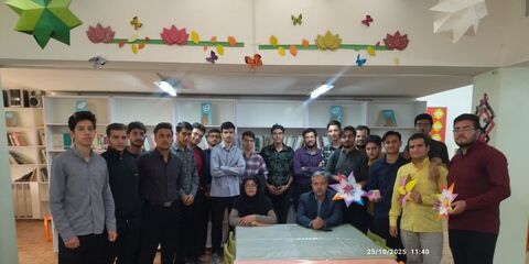 بازدید دانشجویان دانشگاه فرهنگیان از مرکز فرهنگی شماره 1 گناباد