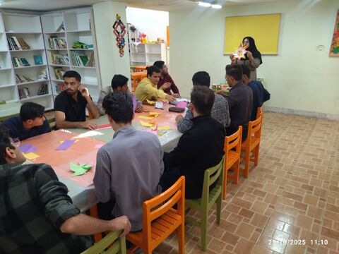 بازدید دانشجویان دانشگاه فرهنگیان از مرکز فرهنگی شماره 1 گناباد