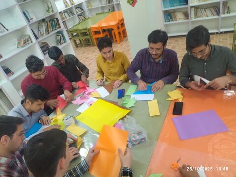 بازدید دانشجویان دانشگاه فرهنگیان از مرکز فرهنگی شماره 1 گناباد