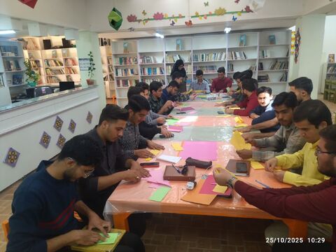 بازدید دانشجویان دانشگاه فرهنگیان از مرکز فرهنگی شماره 1 گناباد