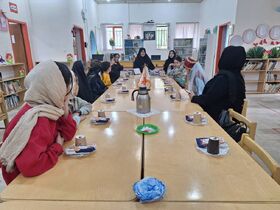 دیدار مدیرکل کانون آذربایجان شرقی با نوجوانان مرکز سراب