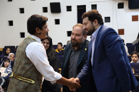 آیین رونمایی از پوستر مسابقه فرهنگی، هنری و ادبی"سرای امن" به روایت تصویر