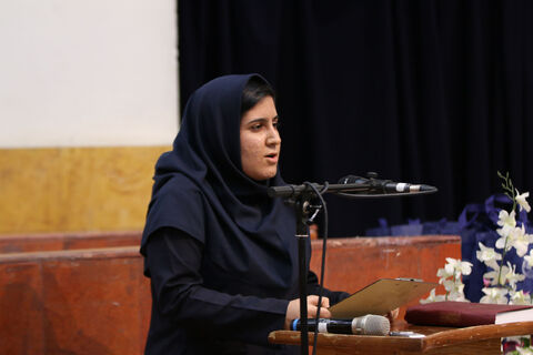 آیین رونمایی از پوستر مسابقه فرهنگی، هنری و ادبی"سرای امن" به روایت تصویر