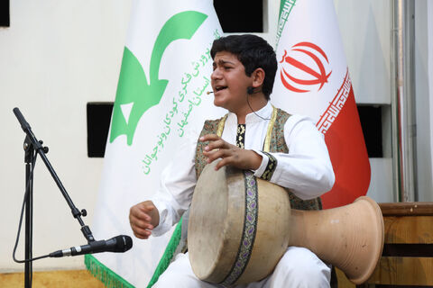 آیین رونمایی از پوستر مسابقه فرهنگی، هنری و ادبی"سرای امن" به روایت تصویر