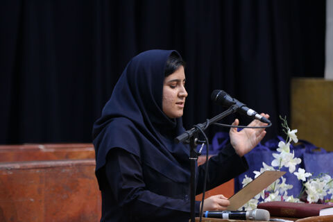 آیین رونمایی از پوستر مسابقه فرهنگی، هنری و ادبی"سرای امن" به روایت تصویر