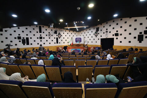 آیین رونمایی از پوستر مسابقه فرهنگی، هنری و ادبی"سرای امن" به روایت تصویر